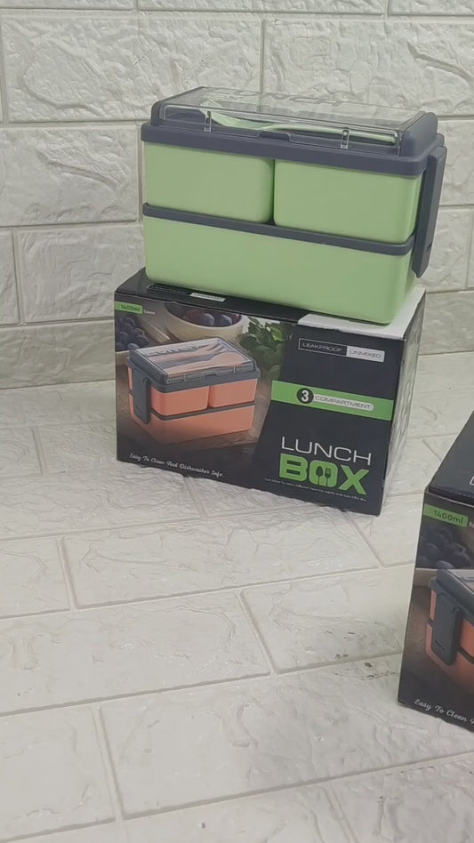 Bento Compartment Lunch Box – Durable, Leak-Proof & Stylish
